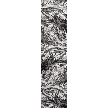 Swirl Marbled Abstract Area Rug
